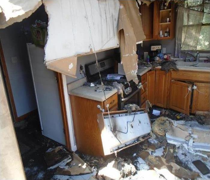 Damaged Kitchen 